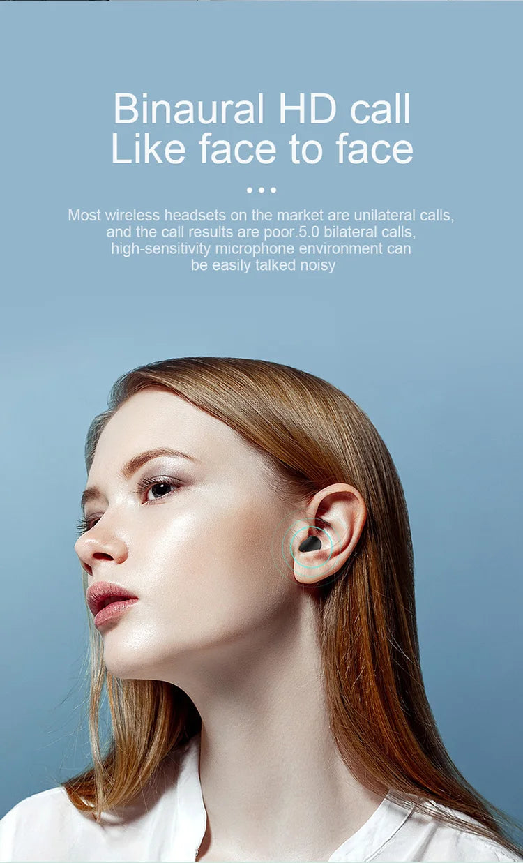 A6S TWS Fones De Ouvido Sem Fio Bluetooth