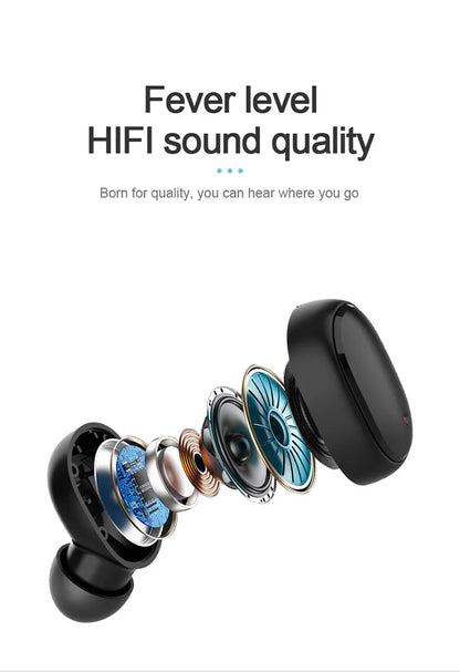 A6S TWS Fones De Ouvido Sem Fio Bluetooth